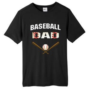 funny Baseball Dad Best gift idea for fathers tee Tall Fusion ChromaSoft Performance T-Shirt