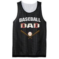 funny Baseball Dad Best gift idea for fathers tee Mesh Reversible Basketball Jersey Tank