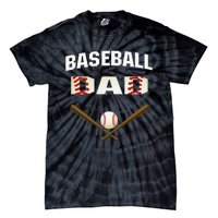 funny Baseball Dad Best gift idea for fathers tee Tie-Dye T-Shirt