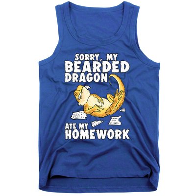 Funny Bearded Dragon Lizard Lover Bearded Dragon  Tank Top