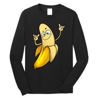 Funny Banana Designs For Men Women Fruit Lover Farming Food Long Sleeve Shirt