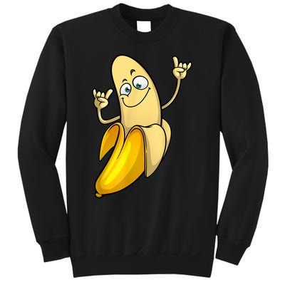 Funny Banana Designs For Men Women Fruit Lover Farming Food Sweatshirt