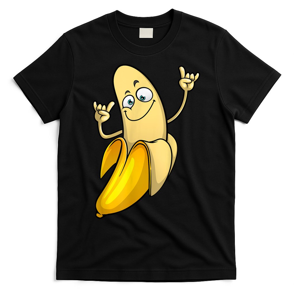 Funny Banana Designs For Men Women Fruit Lover Farming Food T-Shirt