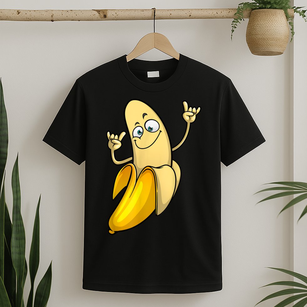 Funny Banana Designs For Men Women Fruit Lover Farming Food T-Shirt