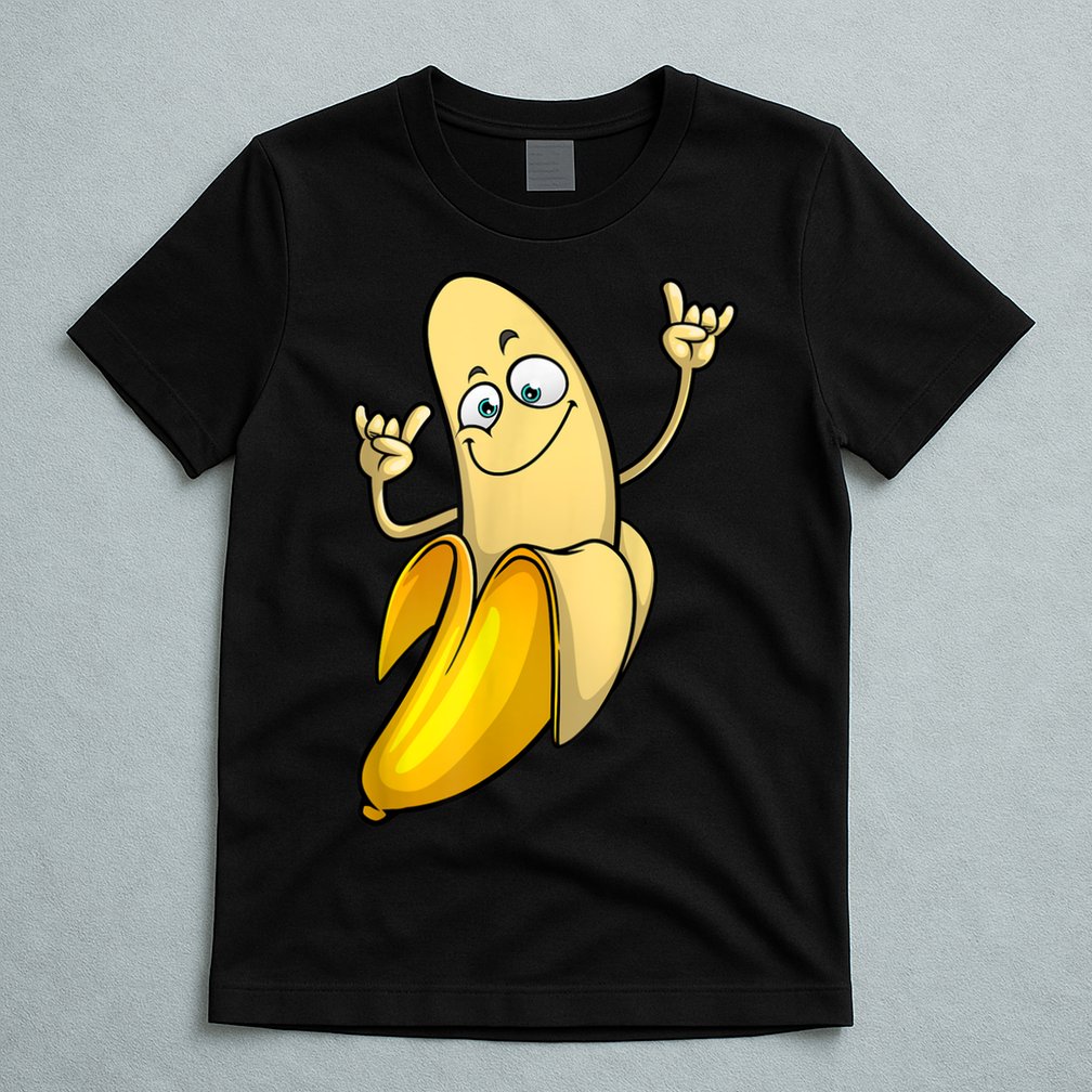 Funny Banana Designs For Men Women Fruit Lover Farming Food T-Shirt