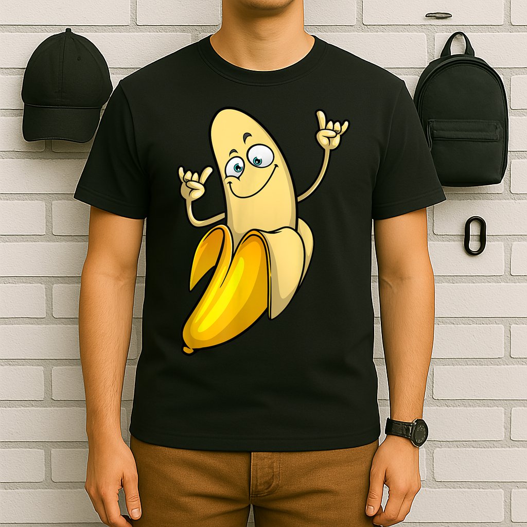 Funny Banana Designs For Men Women Fruit Lover Farming Food T-Shirt