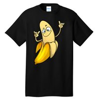 Funny Banana Designs For Men Women Fruit Lover Farming Food Tall T-Shirt