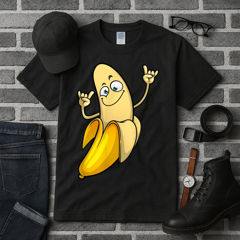 Funny Banana Designs For Men Women Fruit Lover Farming Food Tall T-Shirt