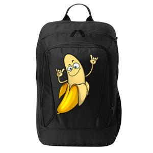 Funny Banana Designs For Men Women Fruit Lover Farming Food City Backpack