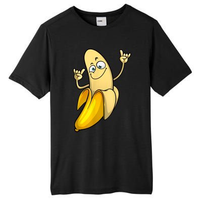 Funny Banana Designs For Men Women Fruit Lover Farming Food Tall Fusion ChromaSoft Performance T-Shirt