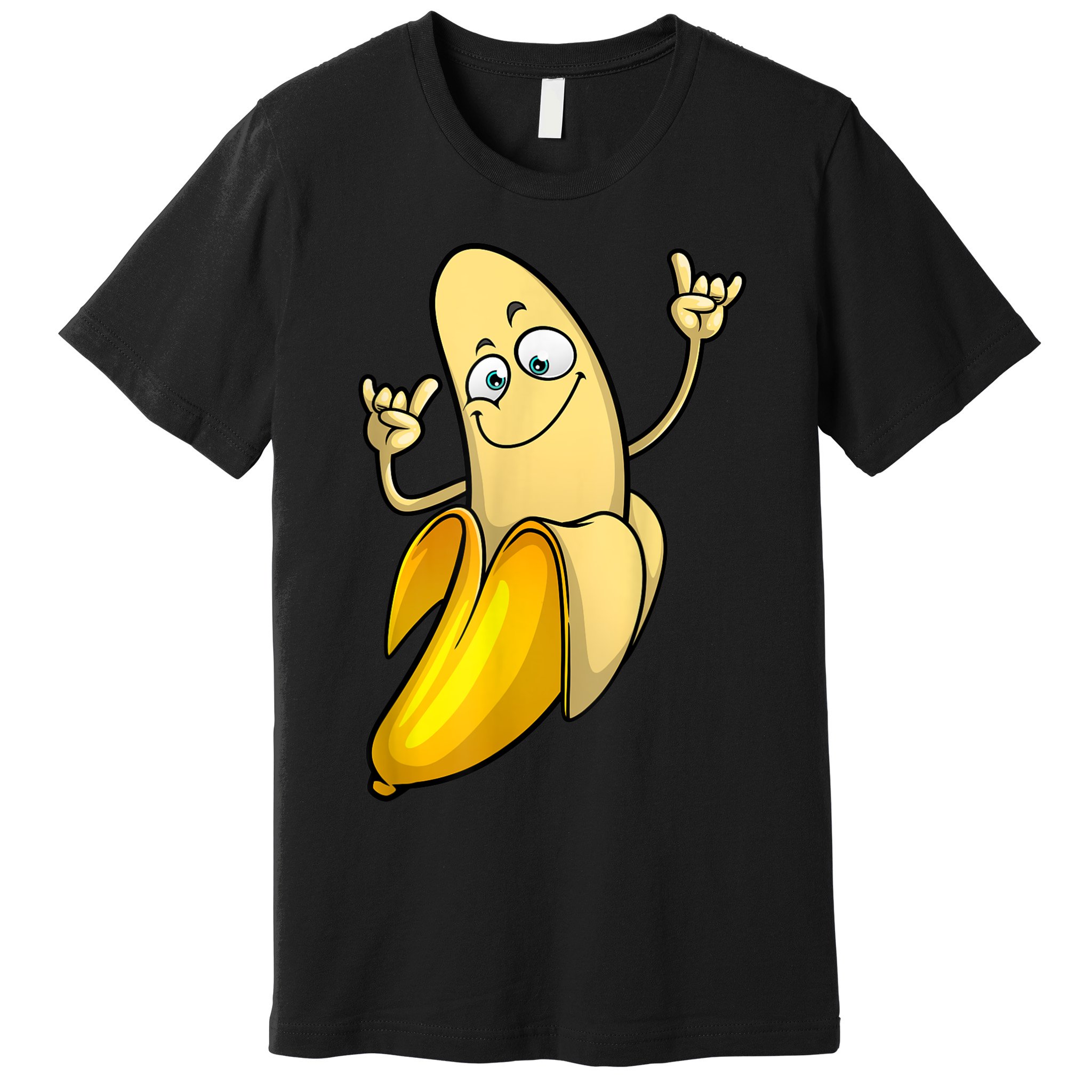 Funny Banana Designs For Men Women Fruit Lover Farming Food Premium T-Shirt
