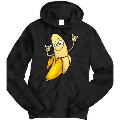 Funny Banana Designs For Men Women Fruit Lover Farming Food Tie Dye Hoodie