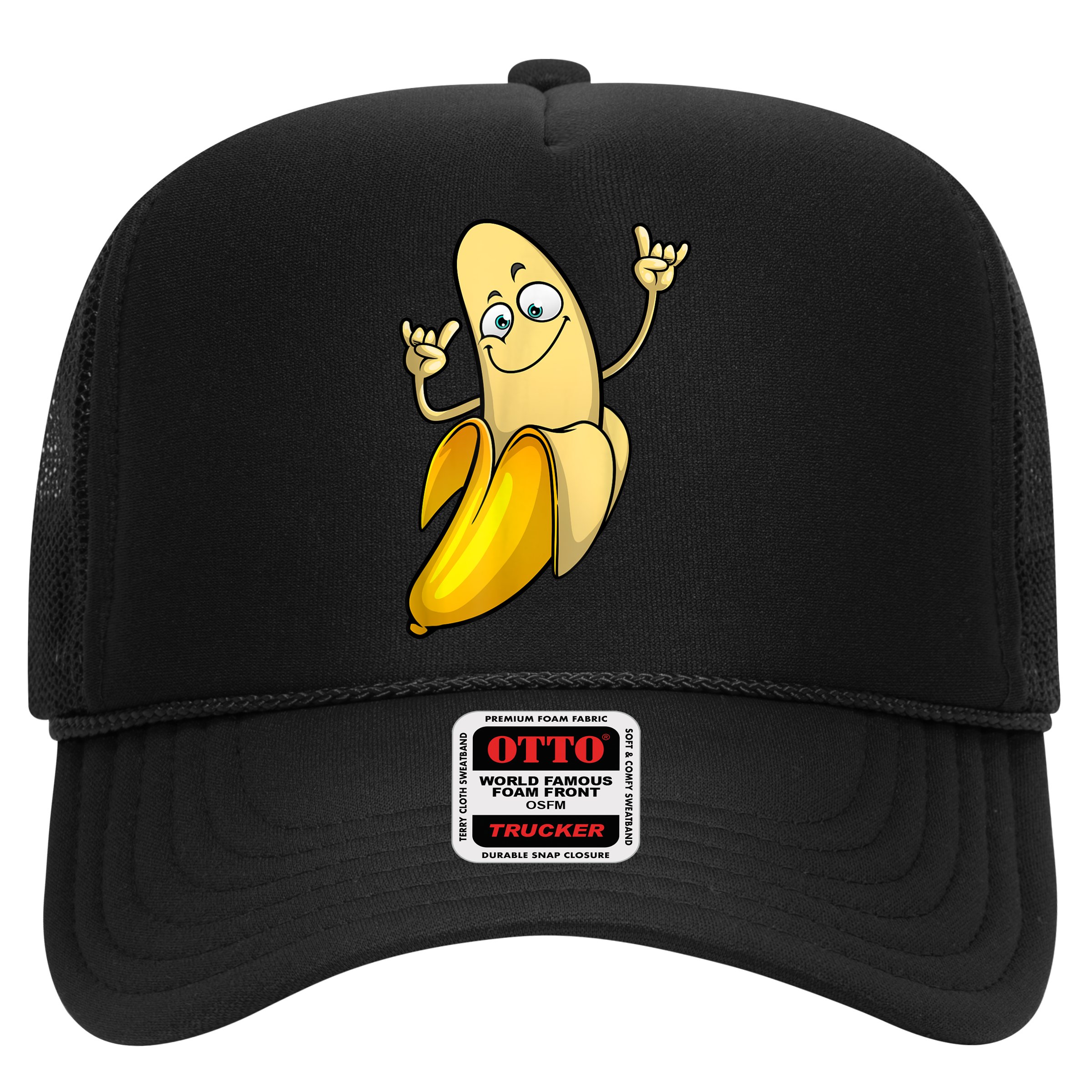 Funny Banana Designs For Men Women Fruit Lover Farming Food Hat