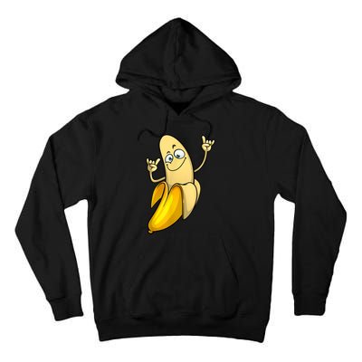 Funny Banana Designs For Men Women Fruit Lover Farming Food Tall Hoodie