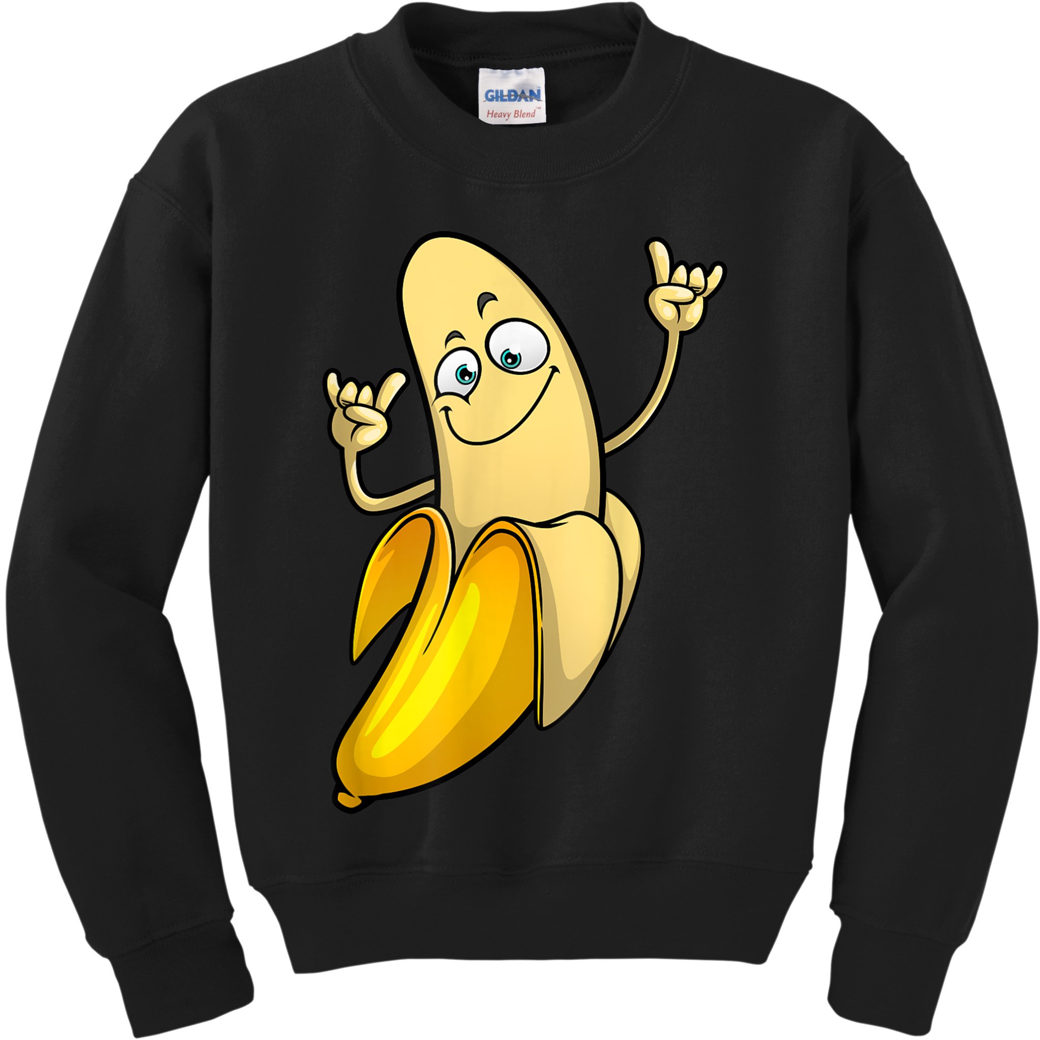 Funny Banana Designs For Men Women Fruit Lover Farming Food Kids Sweatshirt