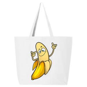 Funny Banana Designs For Men Women Fruit Lover Farming Food 25L Jumbo Tote