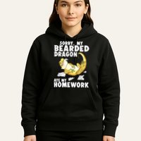 Funny Bearded Dragon Reptile Funny Lizard Bearded Dragon Hoodie