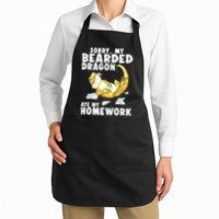 Funny Bearded Dragon Reptile Funny Lizard Bearded Dragon Apron