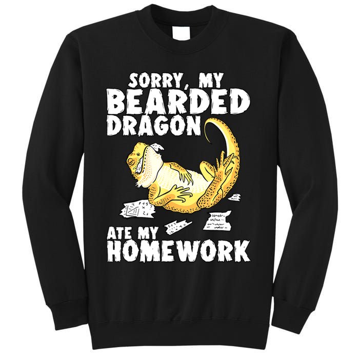 Funny Bearded Dragon Reptile Funny Lizard Bearded Dragon Sweatshirt