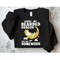 Funny Bearded Dragon Reptile Funny Lizard Bearded Dragon Sweatshirt