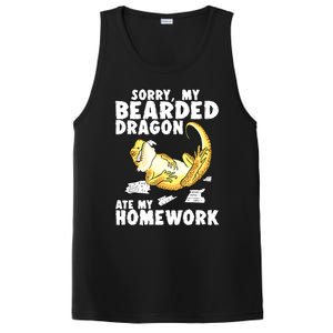 Funny Bearded Dragon Reptile Funny Lizard Bearded Dragon PosiCharge Competitor Tank