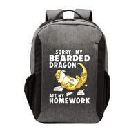 Funny Bearded Dragon Reptile Funny Lizard Bearded Dragon Vector Backpack
