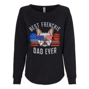 French Bulldog Dad Usa Lover 4th Of July Gift Womens California Wash Sweatshirt