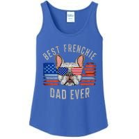 French Bulldog Dad Usa Lover 4th Of July Gift Ladies Essential Tank