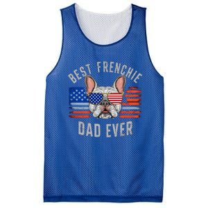 French Bulldog Dad Usa Lover 4th Of July Gift Mesh Reversible Basketball Jersey Tank