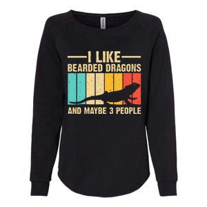 Funny Bearded Dragon Design Pogona Reptile Lover Men Women Womens California Wash Sweatshirt