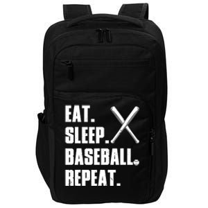 Funny Baseball Design For Baseball Player Sports Impact Tech Backpack