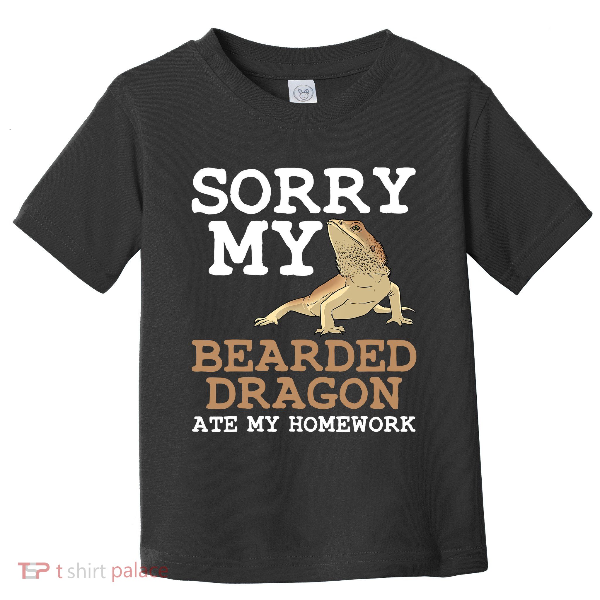 Funny Bearded Dragon Art For Kids Boys Girls Beardie Lover  Toddler T-Shirt