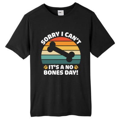 Funny Bone Day Funny Dog Retro Dog Puns Funny Puns Dog Slogans Tall Fusion ChromaSoft Performance T-Shirt