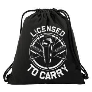 Funny Barber Designs For Men Dad Hairstyling Stylist Tools Drawstring Bag