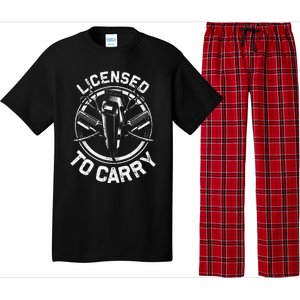 Funny Barber Designs For Men Dad Hairstyling Stylist Tools Pajama Set