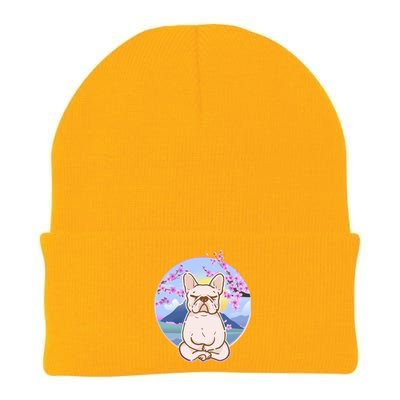 French Bulldog Dog Lover Funny Cute Kawaii Puppy Lover Gift Knit Cap Winter Beanie