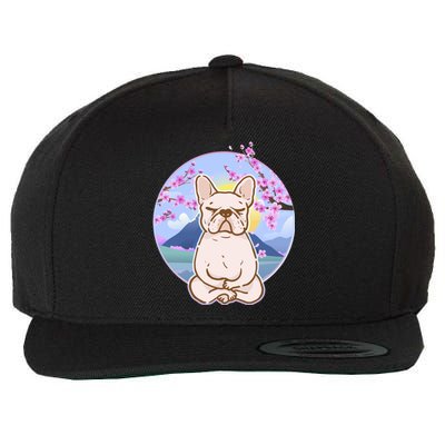 French Bulldog Dog Lover Funny Cute Kawaii Puppy Lover Gift Wool Snapback Cap