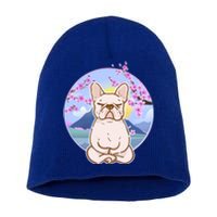 French Bulldog Dog Lover Funny Cute Kawaii Puppy Lover Gift Short Acrylic Beanie