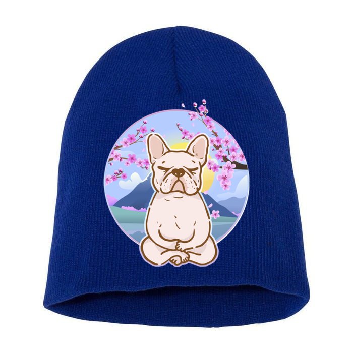 French Bulldog Dog Lover Funny Cute Kawaii Puppy Lover Gift Short Acrylic Beanie