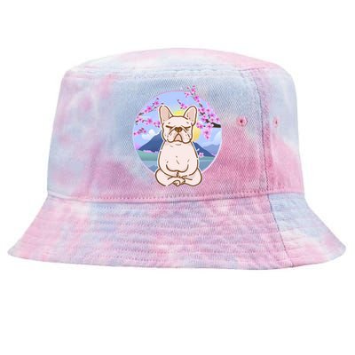 French Bulldog Dog Lover Funny Cute Kawaii Puppy Lover Gift Tie-Dyed Bucket Hat