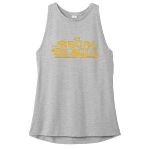 Funny Beagle Dog Lover Gift Ladies PosiCharge Tri-Blend Wicking Tank