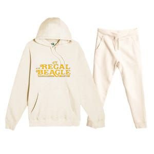 Funny Beagle Dog Lover Gift Premium Hooded Sweatsuit Set