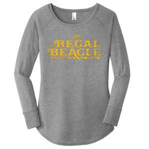 Funny Beagle Dog Lover Gift Women's Perfect Tri Tunic Long Sleeve Shirt