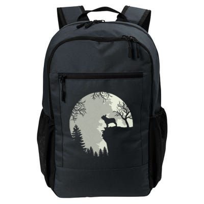 French Bulldog Dog And Moon Shirts Halloween Costume Daily Commute Backpack