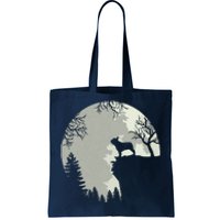 French Bulldog Dog And Moon Shirts Halloween Costume Tote Bag