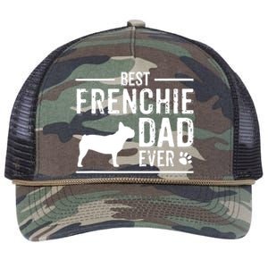 French Bulldog Dad Best Dog Owner Ever Retro Rope Trucker Hat Cap