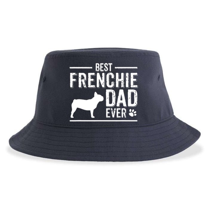 French Bulldog Dad Best Dog Owner Ever Sustainable Bucket Hat