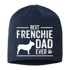 French Bulldog Dad Best Dog Owner Ever Sustainable Beanie