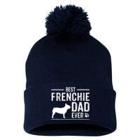 French Bulldog Dad Best Dog Owner Ever Pom Pom 12in Knit Beanie