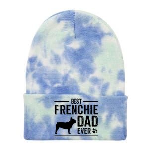 French Bulldog Dad Best Dog Owner Ever Tie Dye 12in Knit Beanie